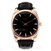 Rolex Cellini Luminous Couro Vidro Safira Nova Coleção