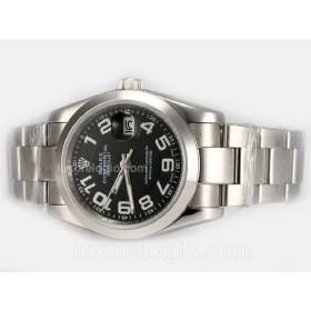 Relogio Rolex Datejust Arabico Automatico Vidro Safira