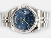 Replica Rolex Day-Date Automatico Safira Dial Azul