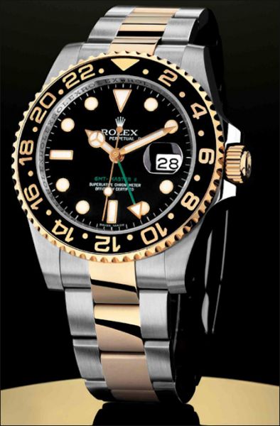 Relógio Rolex GMT Master II Misto Lançamento 2013 Automático